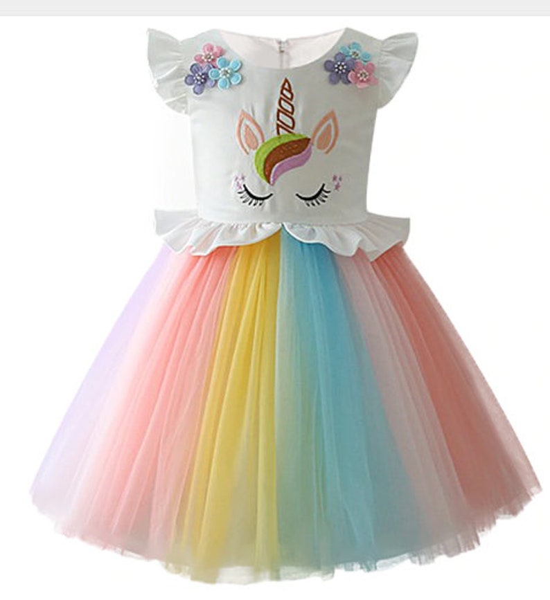 unicorn dress etsy