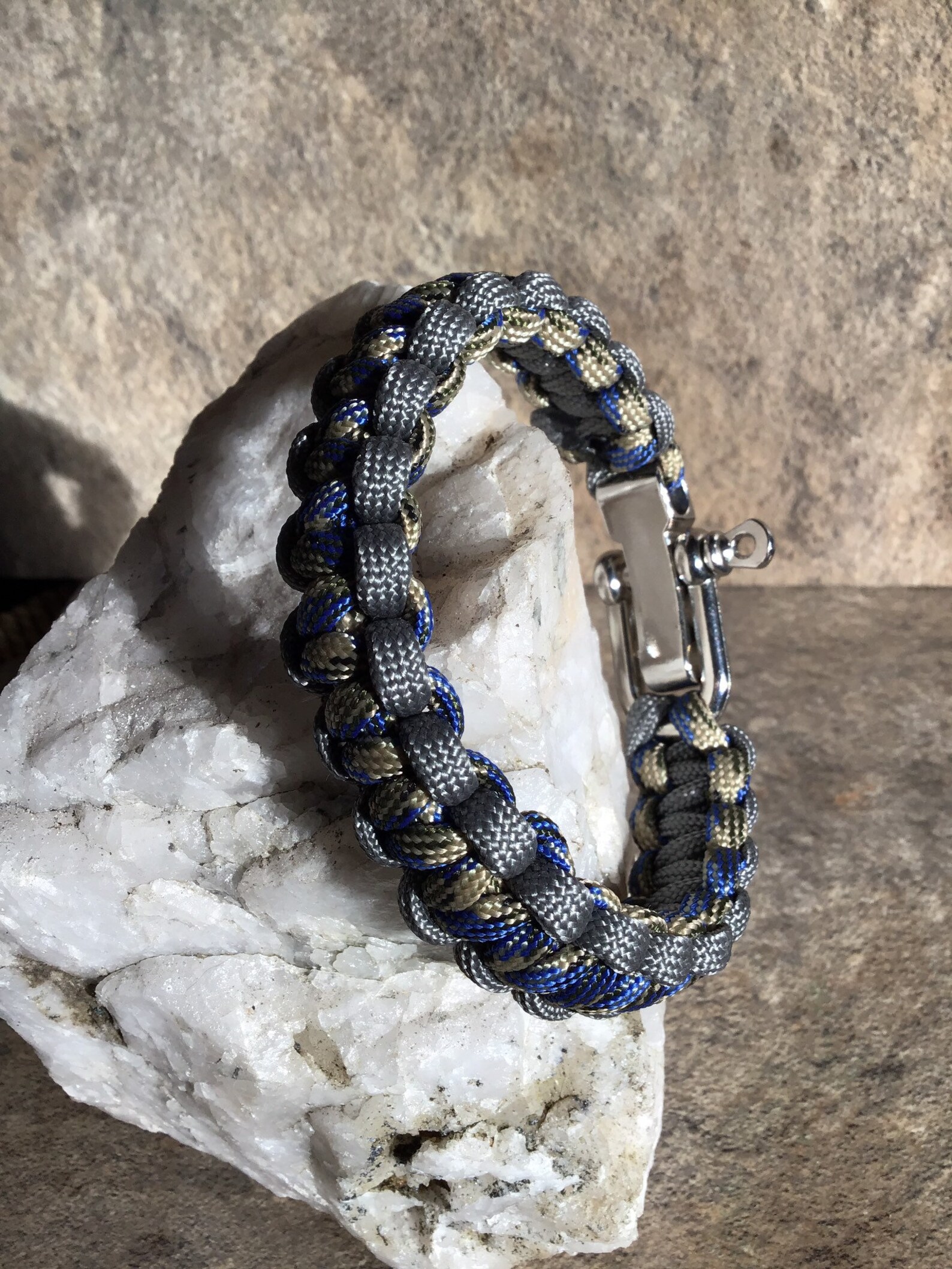 Para Cord Bracelet Metal Clasp Survival Bracelet Mens Etsy UK
