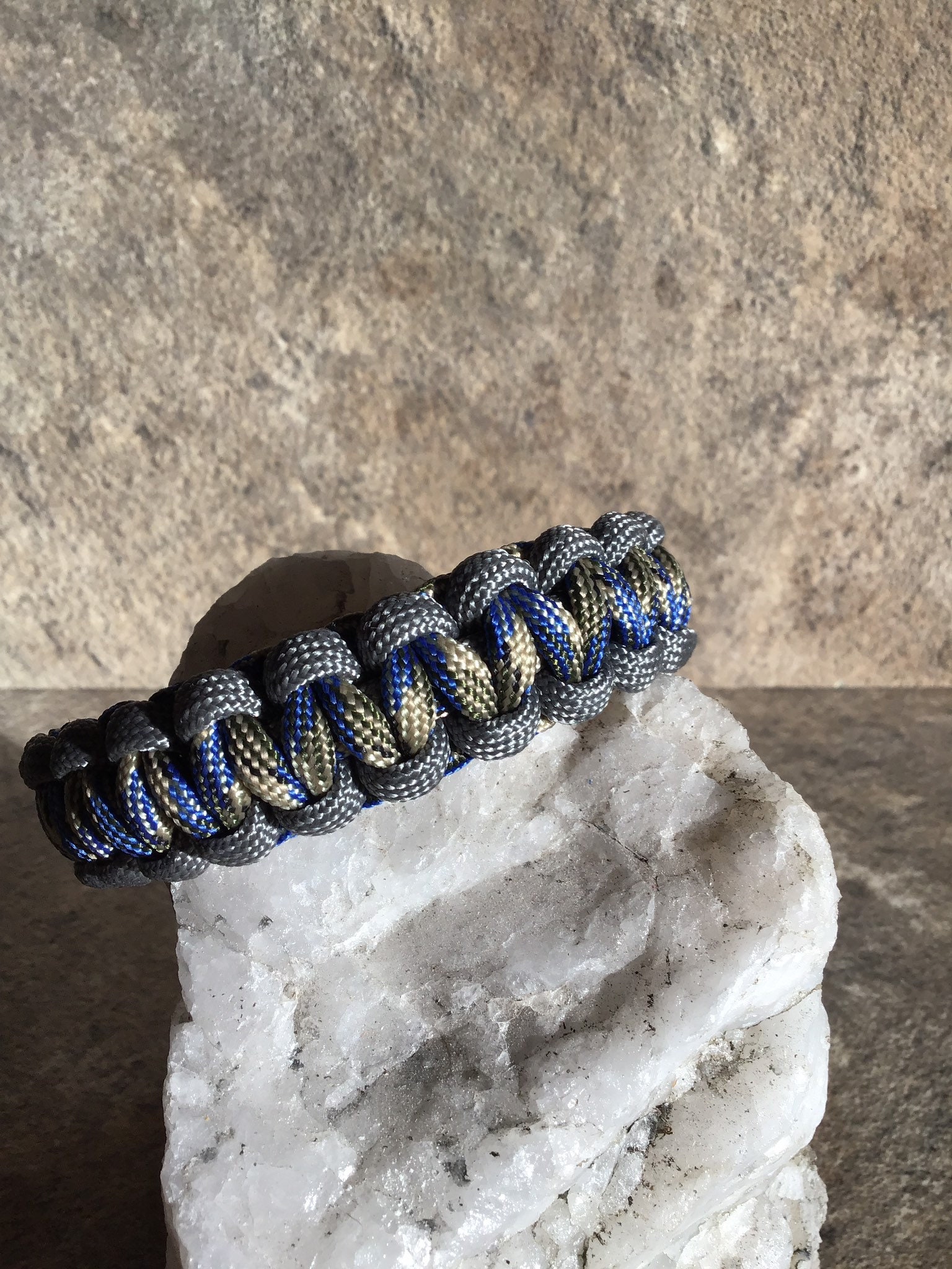 Para cord bracelet metal clasp survival bracelet mens Etsy