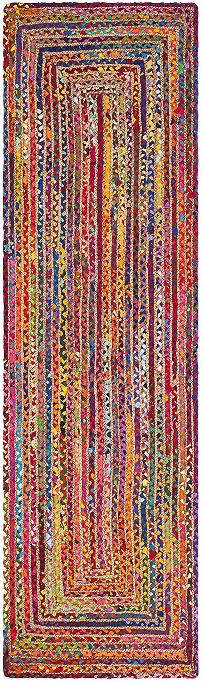 Handmade Chindi Rag Runner Rug, Bohemian Cotton Rug - Etsy