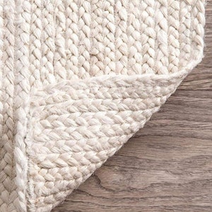 Natural Fiber Jute Rug For Living Room, Runner Rug Outdoor Rug/ Jute Rug/ Indoor Rug/Dining Room Rug/ Bohemian Rug