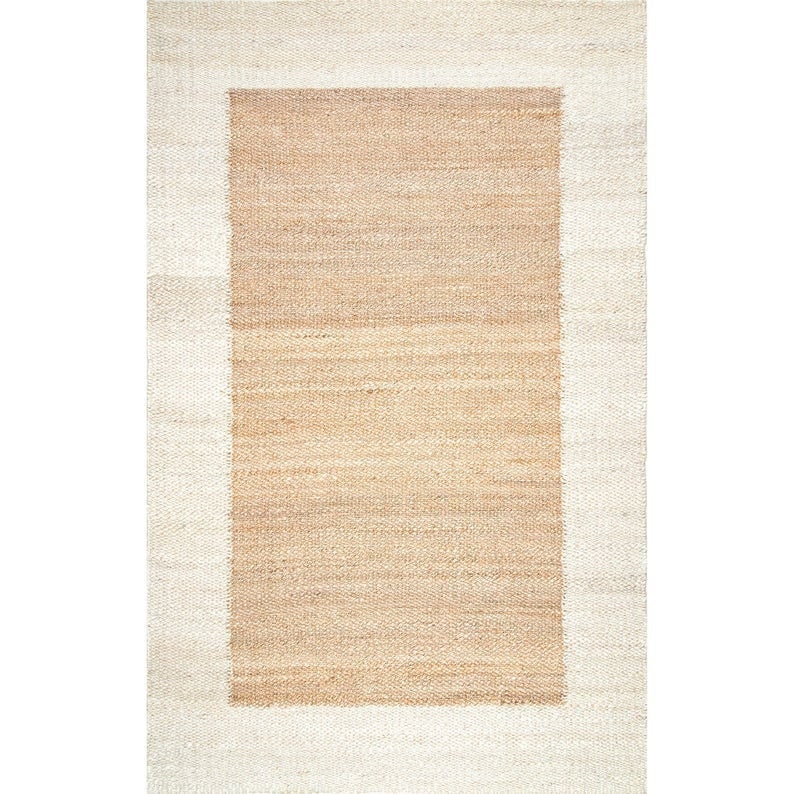 Indian Jute Hemp Rug Handwoven Rug Patio Rug/dining Room Etsy