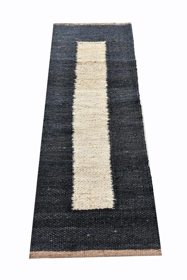 Indian Jute Hemp Rug Handwoven Rug Patio Rug/dining Room Etsy