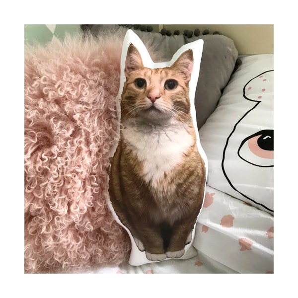 Haustier Portrait Kissen benutzerdefinierte Haustier Kissen personalisierte Kissen personalisierte Geschenk Geschenk für Frauen Home Decor