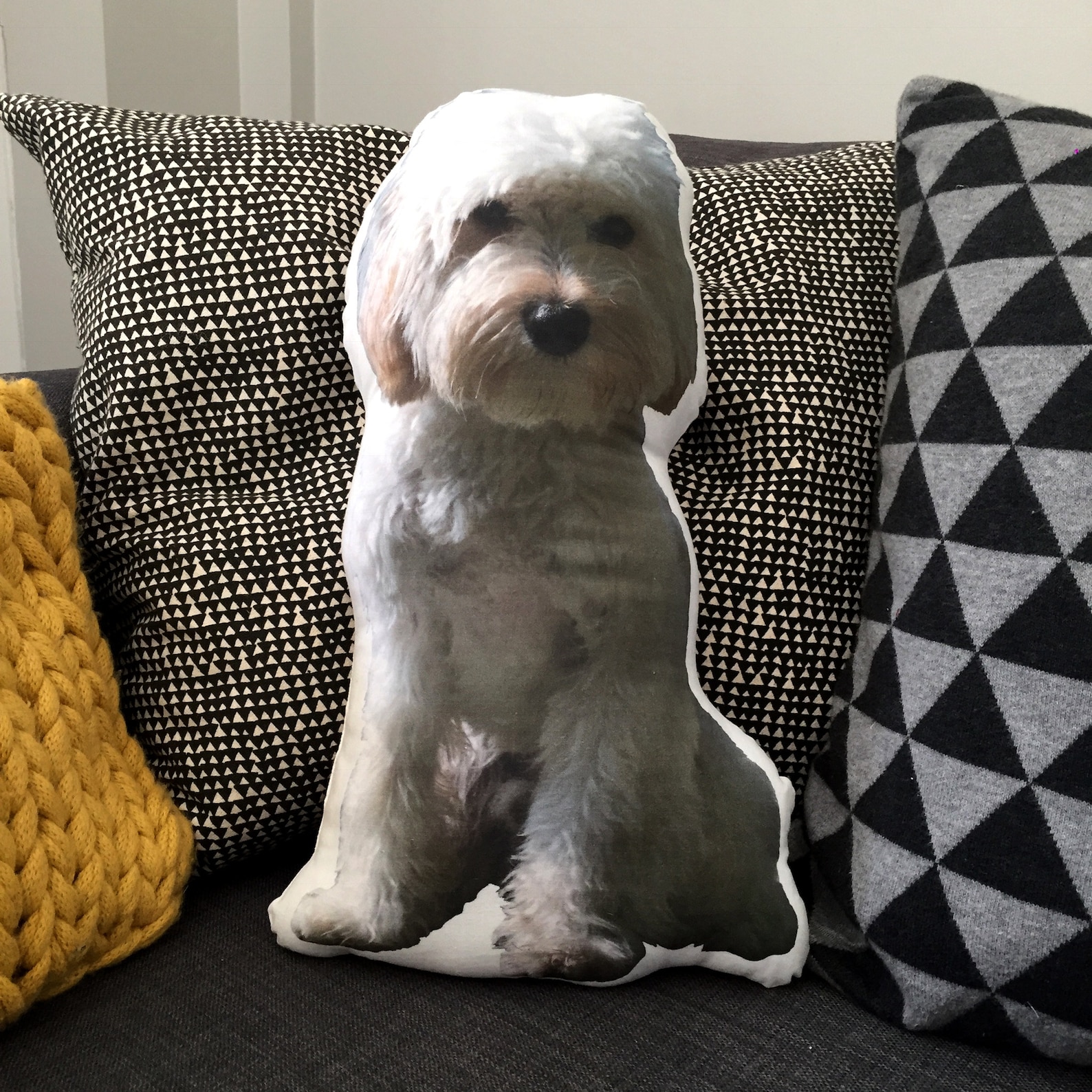 Pet Portrait Pillow Custom Pet Pillow Personalised Pillow Etsy UK