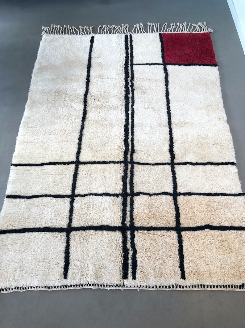 Berber Carpet In Wool Moroccan Carpet