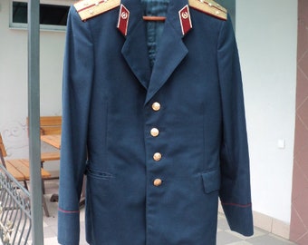 Soviet Army Jacket Etsy - hong kong police uniform roblox steampunk vest free