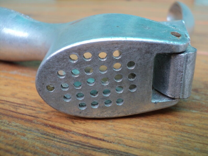 Garlic Press Vintage Garlic Press Kitchen Tool Garlic Etsy