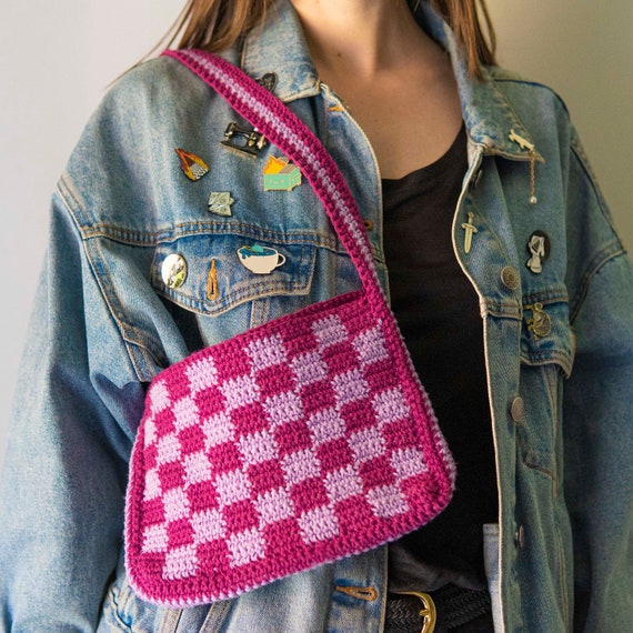 crochet y2k bag