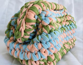 Crochet Clutch Bag Pattern PDF / T-Shirt Yarn Frame Purse