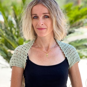 CROCHET PATTERN / Crochet Shrug, Crochet Bolero