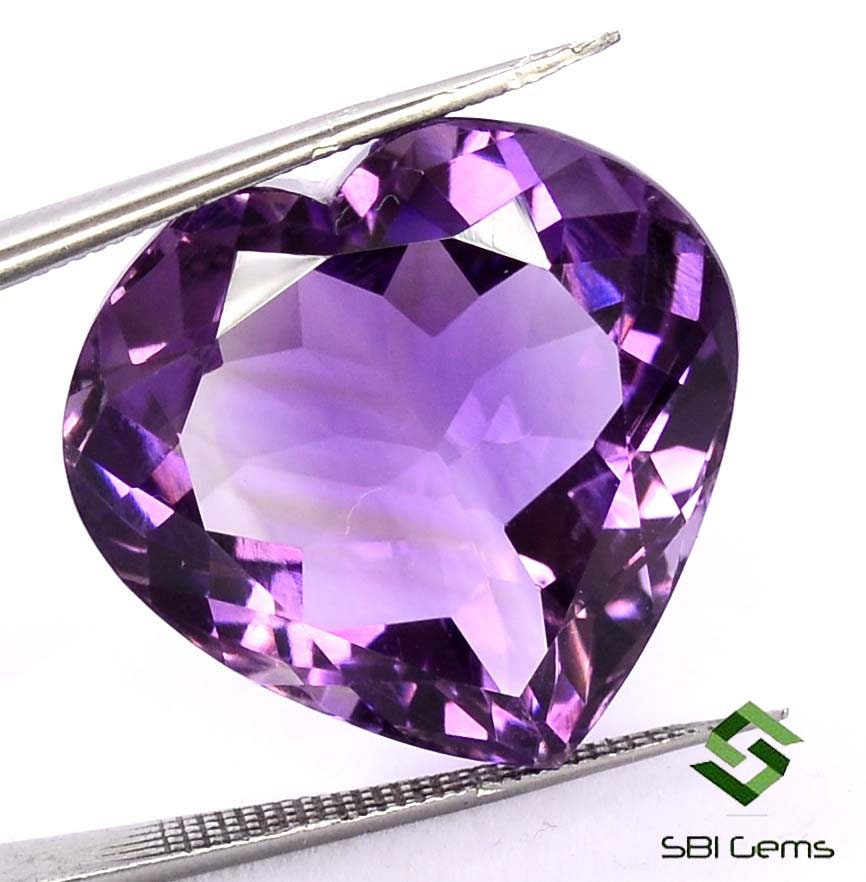 Amethyst 5.00 mm Heart Shape Cut Stone