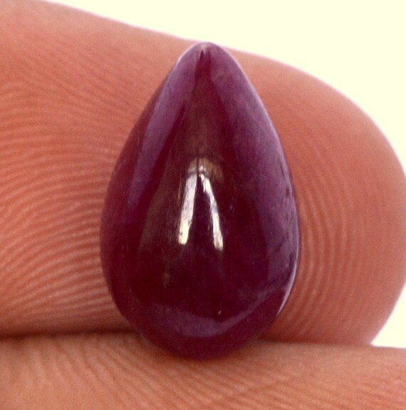 Rubis Naturel Cabochon 2,96 Carats - Pierre Précieuse, Neuve Sans Emballage