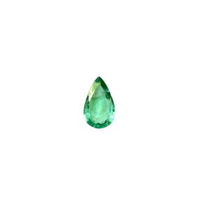 7.75x4.50 mm To 9.75x5 mm Certified Natural Emerald Pear Cut Untreated Loose Gemstones
