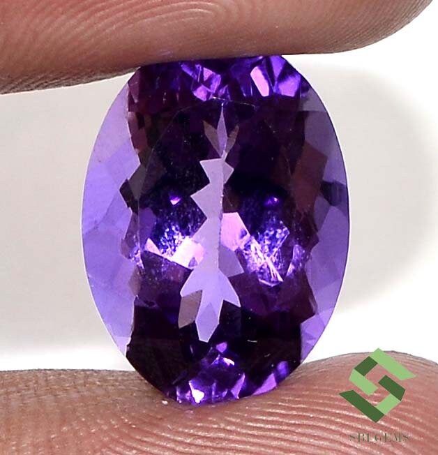 18x13 Mm Certified Natural Amethyst Oval Cut 11.73 Cts Untreated Faceted  Loose Gemstone -  Canada