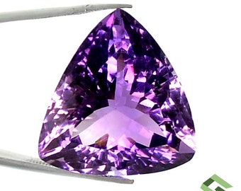 アメジスト ルース  希少 素晴らしい職人技✨ 【一点物】 gem-kawasemi_23010019006802211003