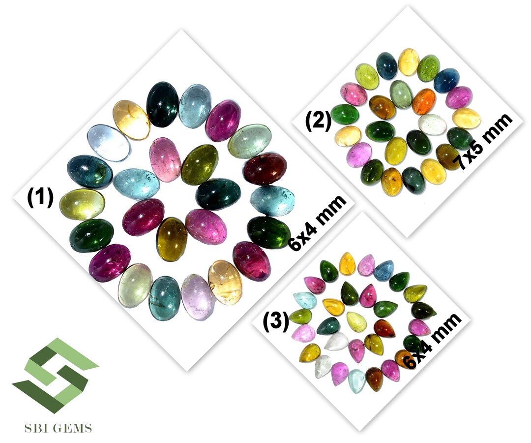 New 4 mm 20 Pcs Natural Mix Color Sapphire Round Cut Faceted Loose