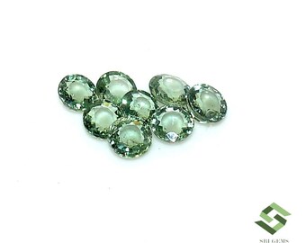 4.50 mm Natural Green Sapphire Round 2 Quality Lot Calibrated Loose Gemstones