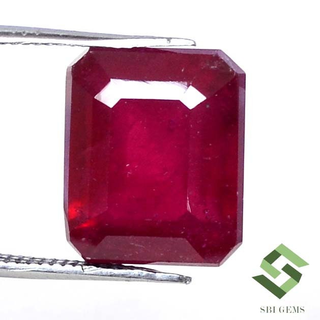 12x10 Mm Natural Ruby Octagon Cut 2 Quality Faceted Calibrated