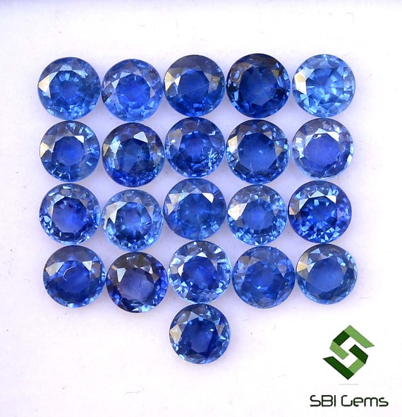 Pietre Preziose Di Topazio Calibrato Sciolto, Gemme Calibrate Blu E - Foto 7