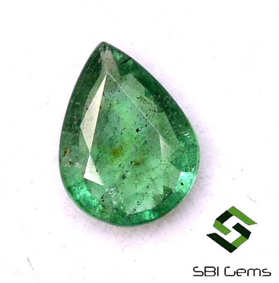 Émeraude Naturelle Non Traitée Taillée En Poire - 2.15 Carats, 12x7.1x4.5mm - Certifiée IGL & I