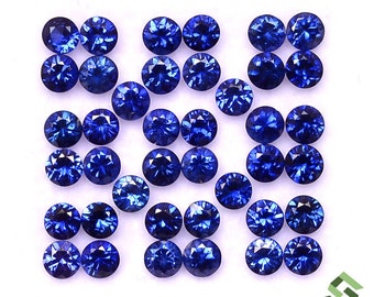 Pietre Preziose Di Topazio Calibrato Sciolto, Gemme Calibrate Blu E - Foto 9