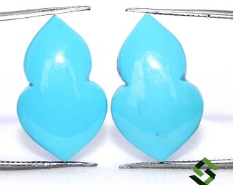 Arizona Sleeping Beauty Turquoise Beads Jewelry-5mm-6mm Faceted