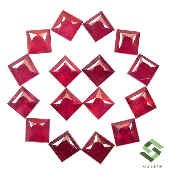 Princess cut gemstones sale