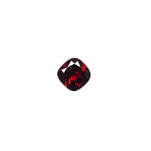 Red Garnet Cushion Cut Gemstone: 8x8 to 10x10 mm Mozambique
