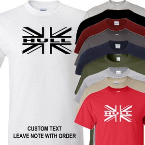 Hull T Shirt Novelty Football Shirt Union Jack Flag