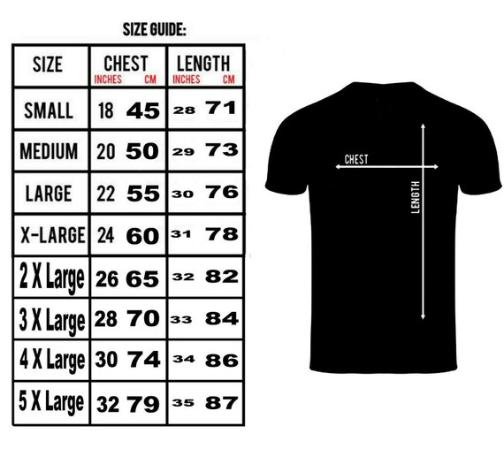 Liverpool jersey size chart sale