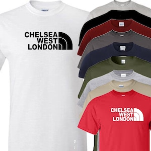 Chelsea T Shirt West London novelty football design
