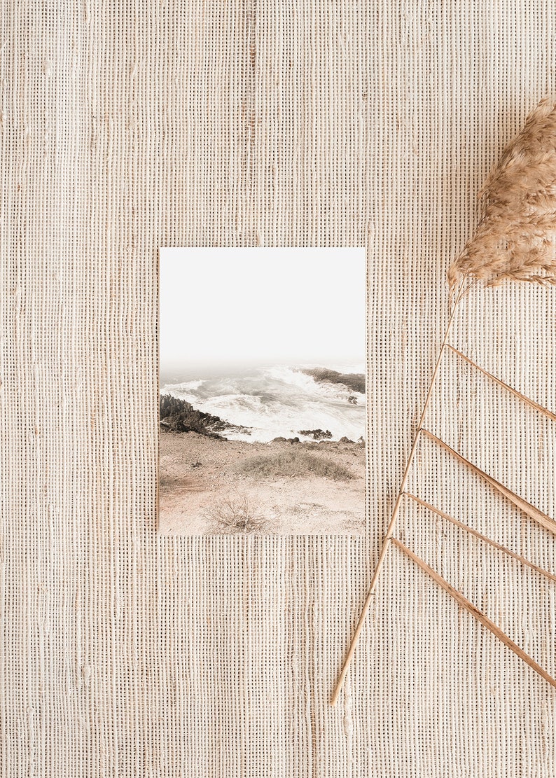 Coastal Print Beach Wall Art Wall Decor Art Print Large Etsy