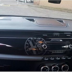 Alfa Romeo Sticker Logo Graphic Giulietta Cloverleaf Veloce Car Dashboard Decal