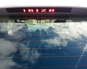 Ibiza mk4 2006-08 3rd Brake Light Sticker Vinyl Overlay Custom Fr CUPRA Free P&P