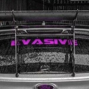 Elusive Window Sticker JDM Vinyl Stance VDUB Drift Graphic MANY Colours ...