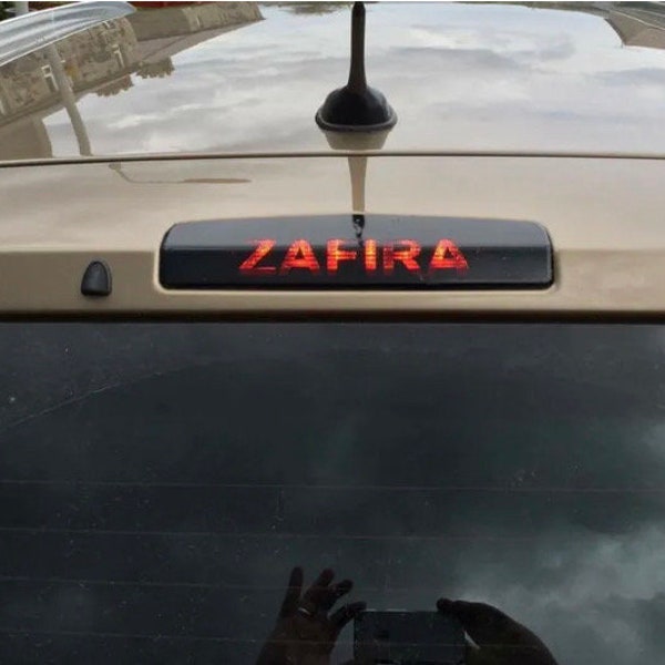 VAUXHALL ZAFIRA 2005-2013 Custom 3rd Brake Light Sticker Vinyl Overlay GSi VXR