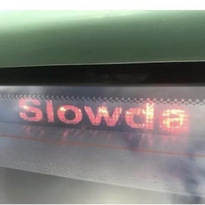 Skoda Fabia Brake Light Sticker Vinyl 2001 VRS Octavia Rapid