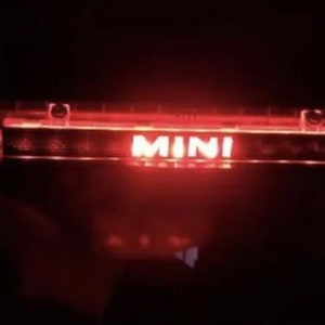 Pegatina de luz de freno para BMW MINI Cooper S, superposición de vinilo gráfico r56 2007, envío gratuito