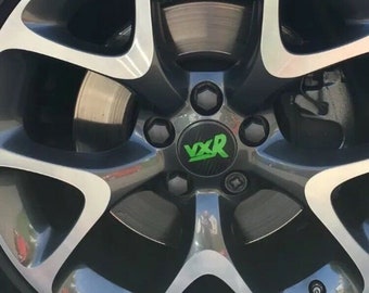 VXR Wheel Centre Cap Vinyl Sticker Decal - Astra Corsa VXR SET of 4