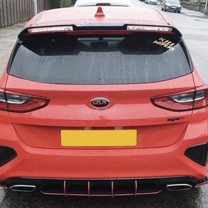 Kia Proceed GT Badge Sticker Ceed Custom Front Rear Vinyl Overlay Ceed Rio