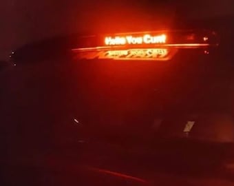 BMW 3 Series Brake Light Sticker Vinyl Overlay - Fits BMW E90 320D 2007 M Sport