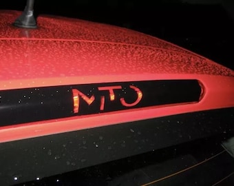 Inscription Originale “Mito” – Plaque Arrière Ou Sticker – Référence 50508674 – Groupe Augustin