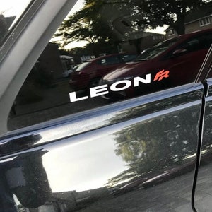 Seat Leon FR Side Window Sticker Bumper Decal Car Graphic x 2