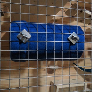 Chinchilla Metal Hanging Tunnel Covered With Antipill Fleece / Critter Cage Accessories image 5