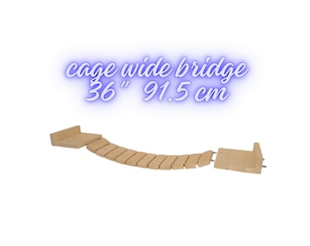 Chinchilla Cage Wide Bridge / Critter Nation Cage Accessory