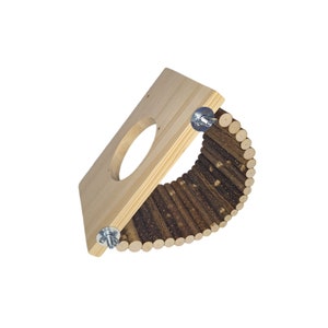 Wooden Hammock Ledge For Chinchilla / Pet Rat Cage Accessories image 3