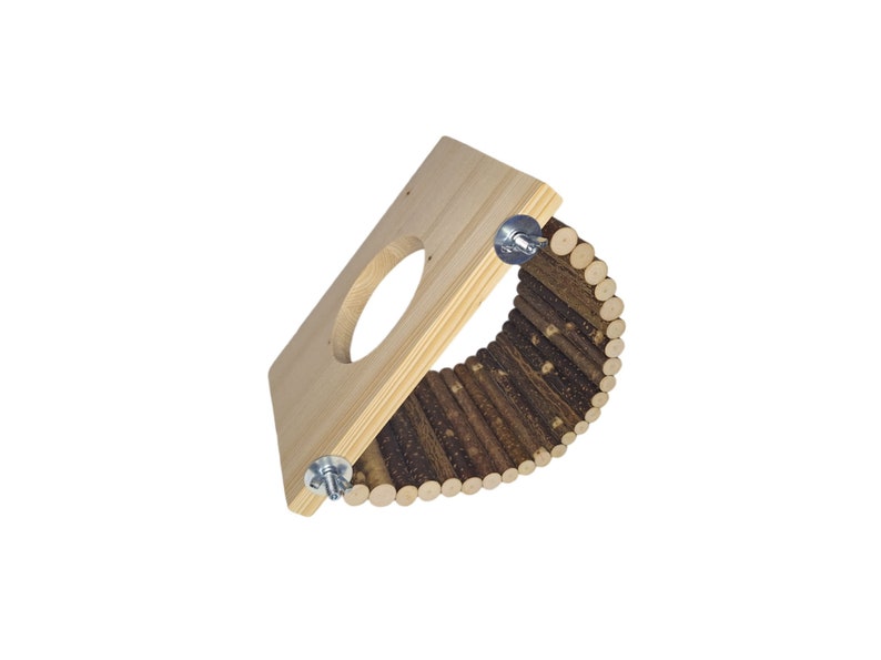 Wooden Hammock Ledge For Chinchilla / Pet Rat Cage Accessories image 3