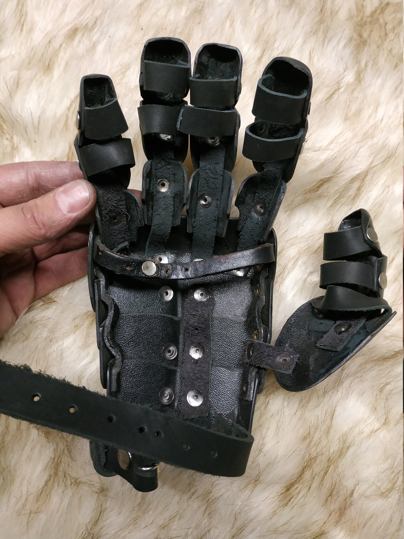 Armor gloves cosplay gloves cosplay armor larp armor Etsy