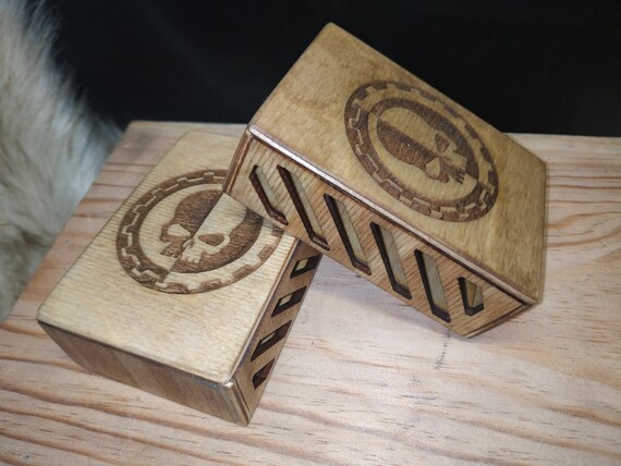 Box For Lho Sticks Warhammer 40k Cosplay Skull Box For Etsy